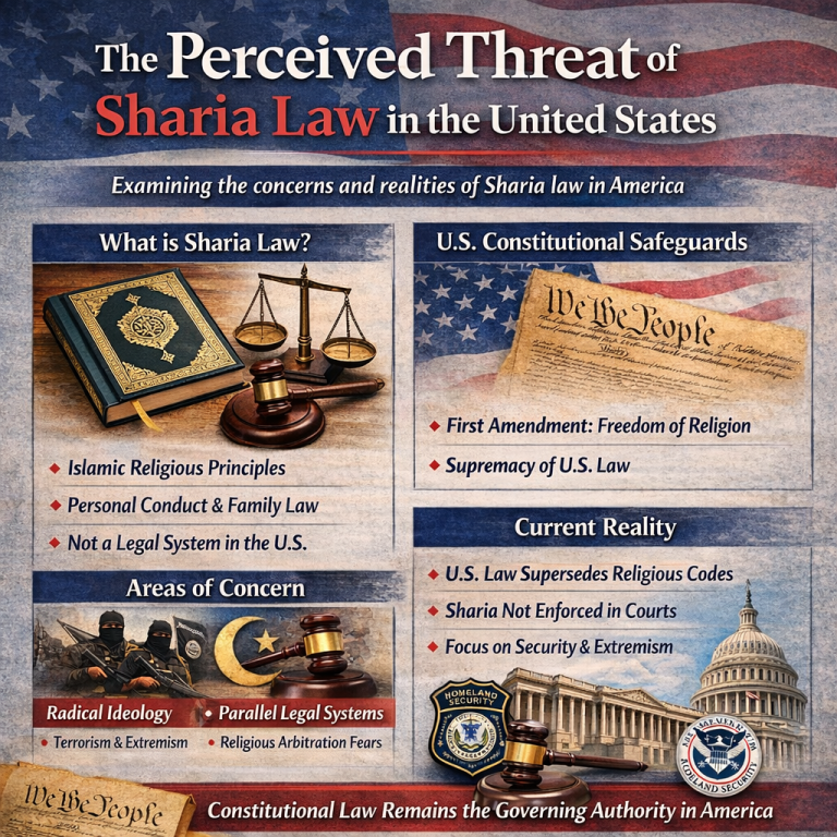 Understanding the Perceived Threat of Sharia Law in the United States ...